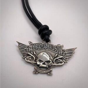 HARLEY-DAVIDSON Skull Snake Necklace